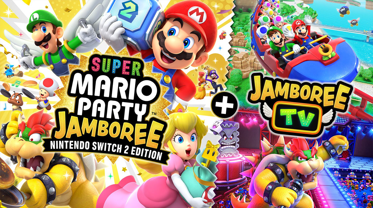 Grafik key art z gry Super Mario Party Jamboree NS2 Edition + Jamboree TV