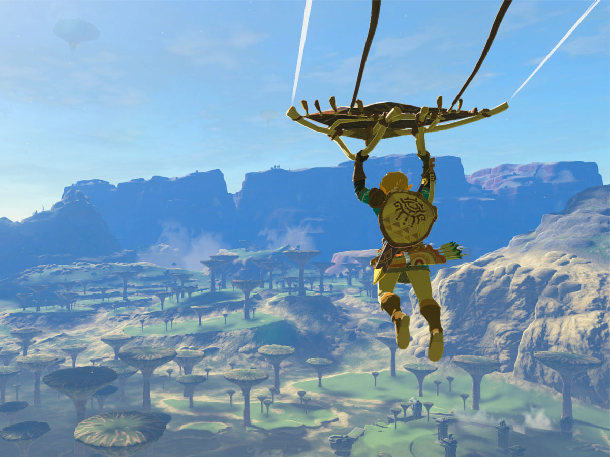 Screenshot aus dem Spiel The Legend of Zelda: Tears of the Kingdom Nintendo Switch 2 Edition