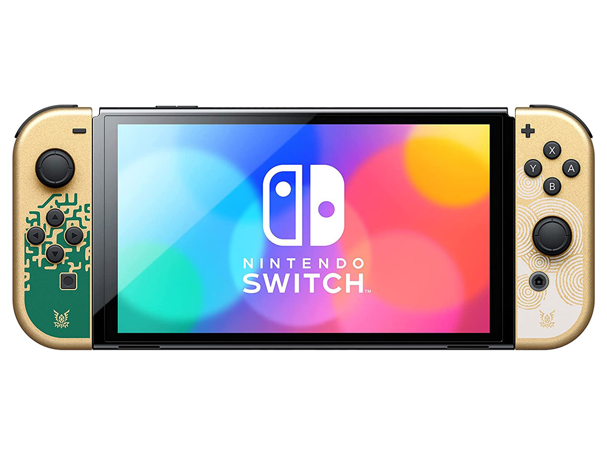 Nintendo Switch OLED Zelda TOTK Edition - Vorderansicht
