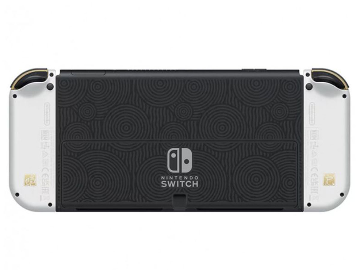 Nintendo Switch OLED Zelda TOTK Edition - Rückansicht