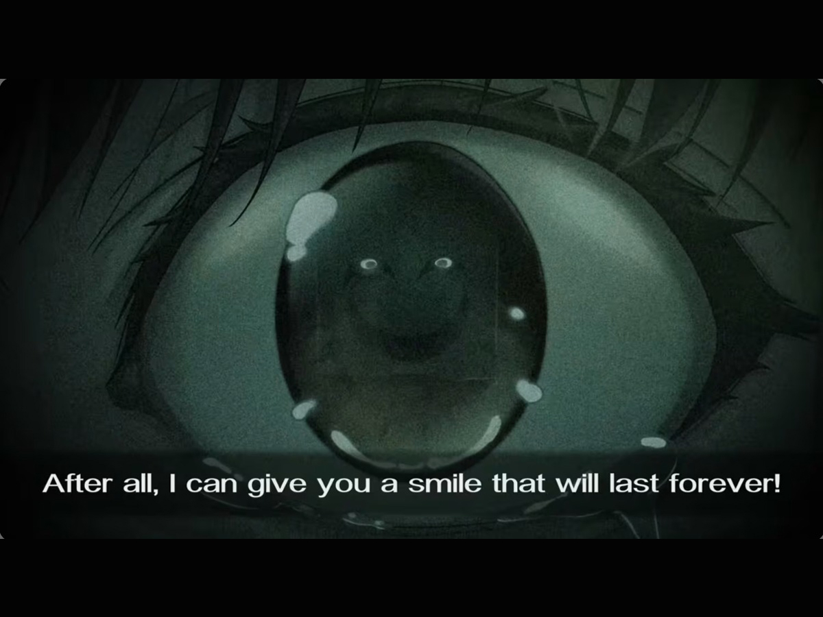 Screenshot aus dem Spiel Emio – The Smiling Man: Famicom Detective Club