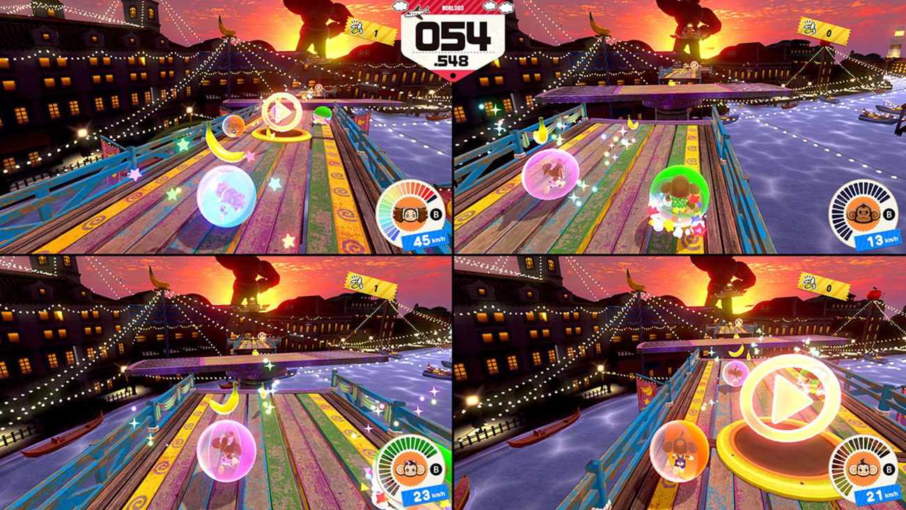 Zrzut ekranu screenshot z gry Super Monkey Ball Banana Rumble