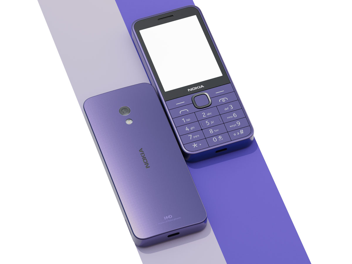 Nokia 235 4G w kolorze fioletowym