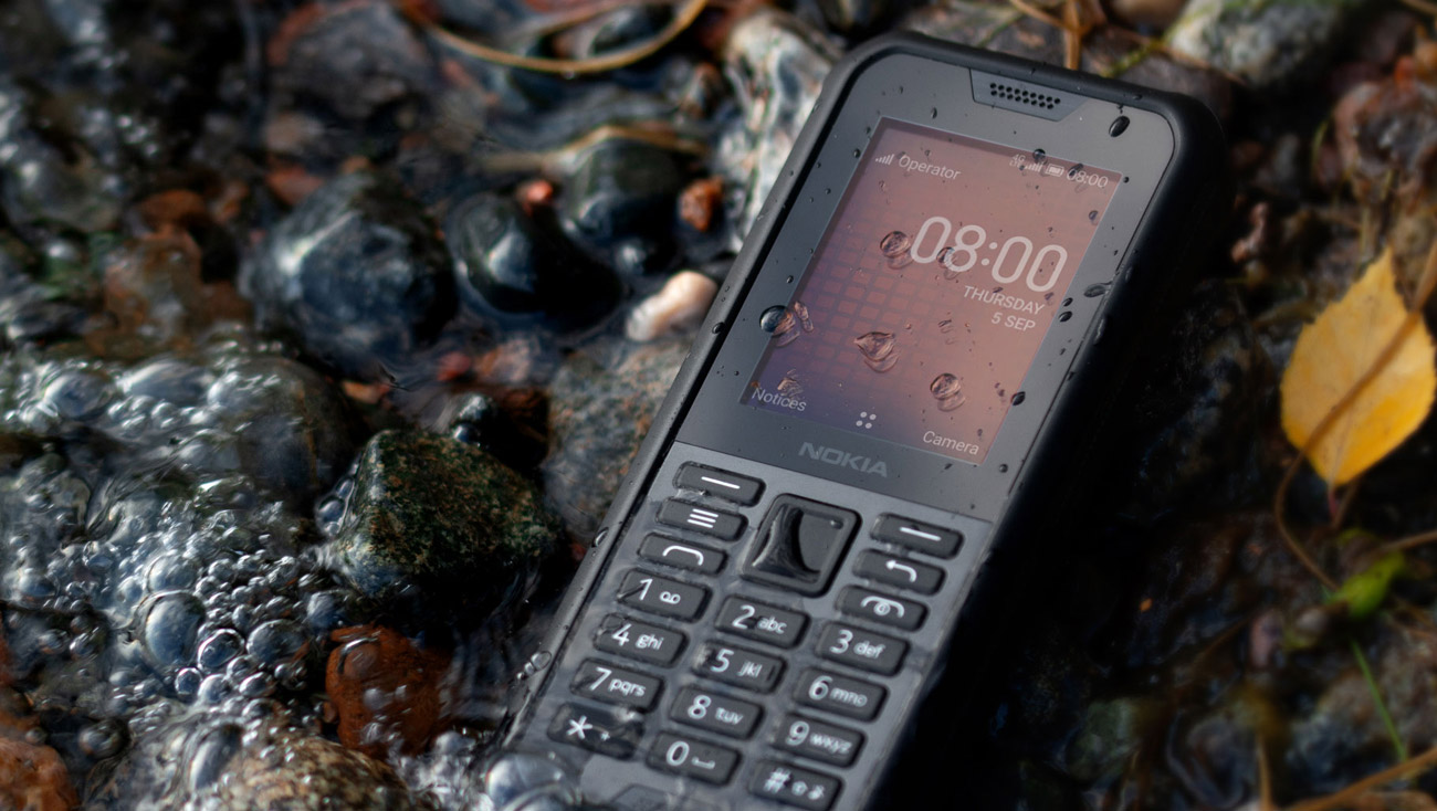 Nokia 800 Tough IP68 militärische Haltbarkeit MIL-STD-810G