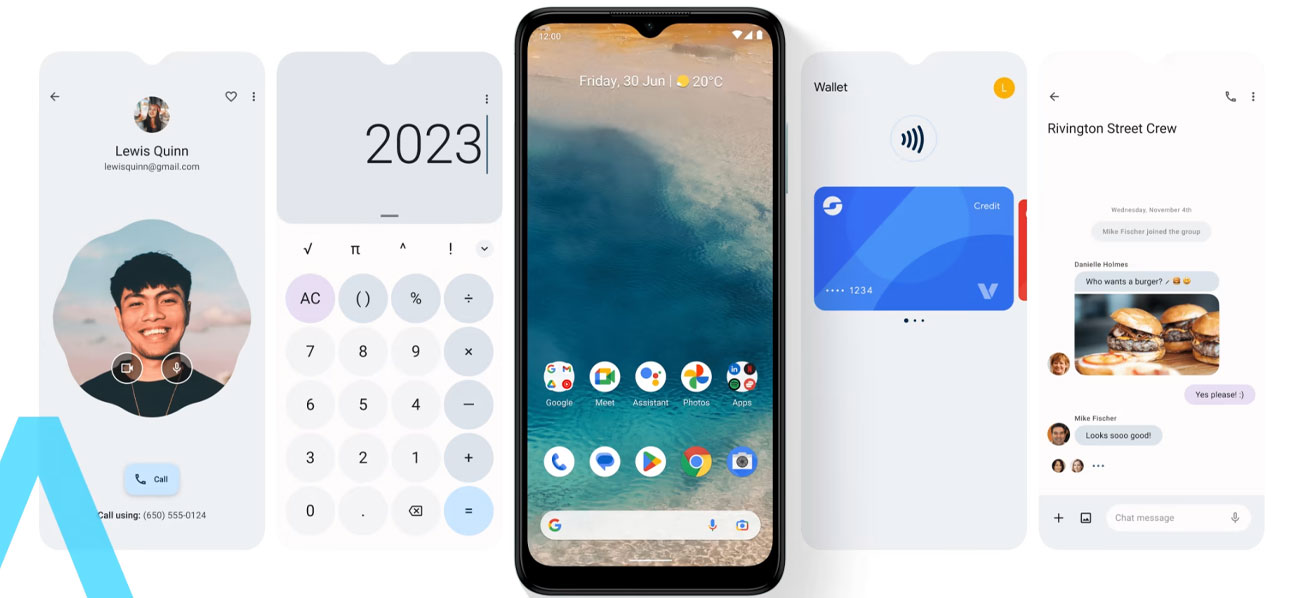 Smartphone Nokia G22 Funktionen und Anwendungen