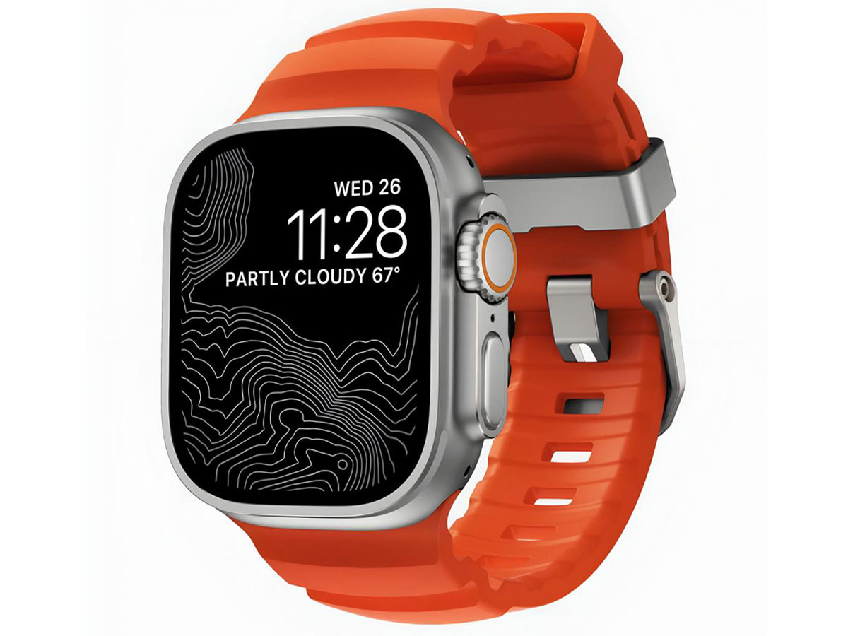 Rocky Point Band Nomad Apple Watch 49/45/44/42mm natural/magma