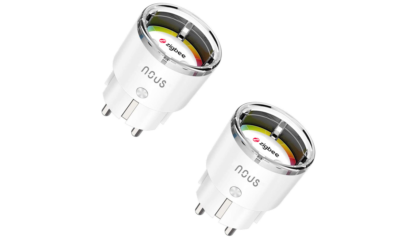 Intelligente ZigBee-Steckdose Nous A1Z (2er-Set)