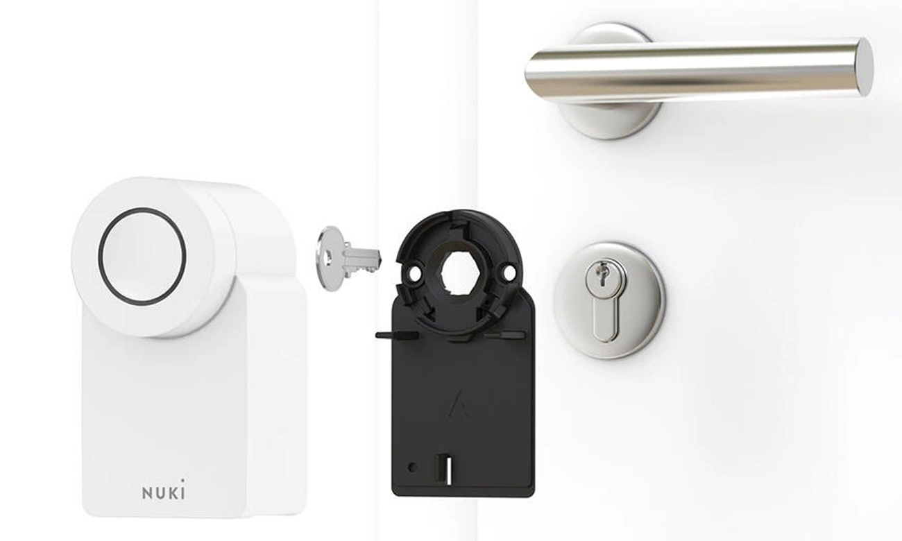 Intelligentes Türschloss Nuki Smart Lock 4G White - Grafik