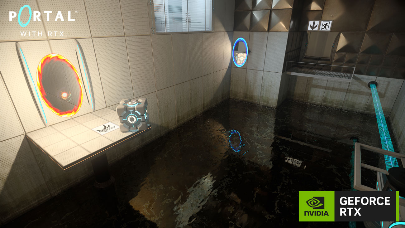 Portal mit Ray Tracing