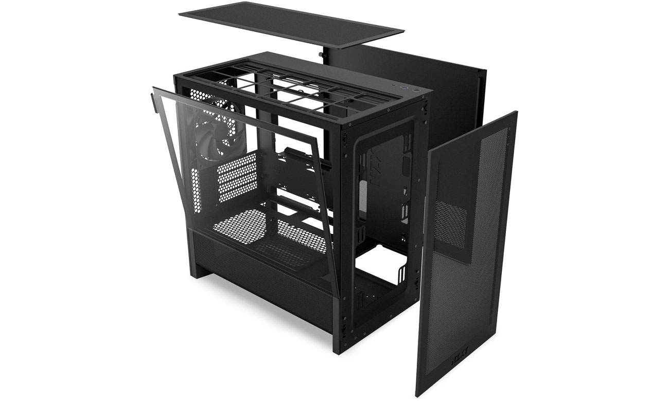 NZXT H3 FLOW schwarz