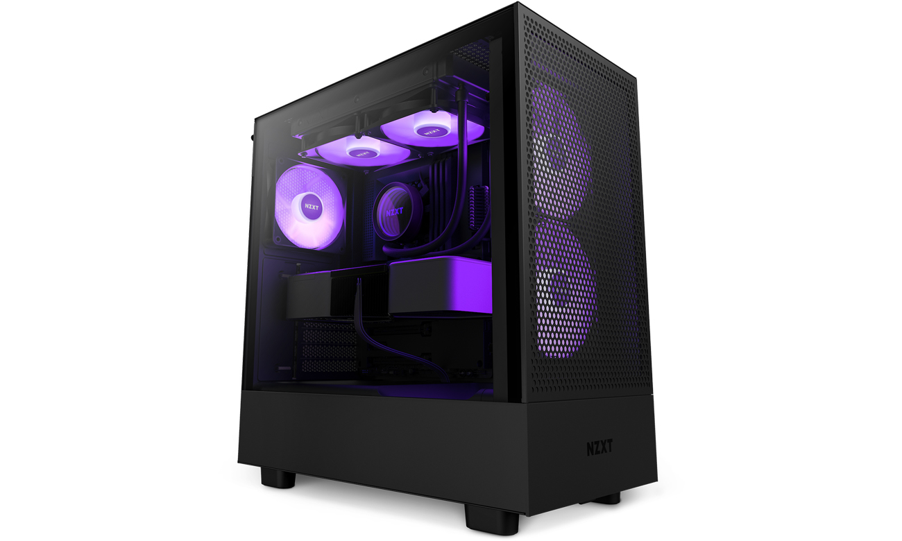 NZXT H5 FLOW RGB Black Gehäuse