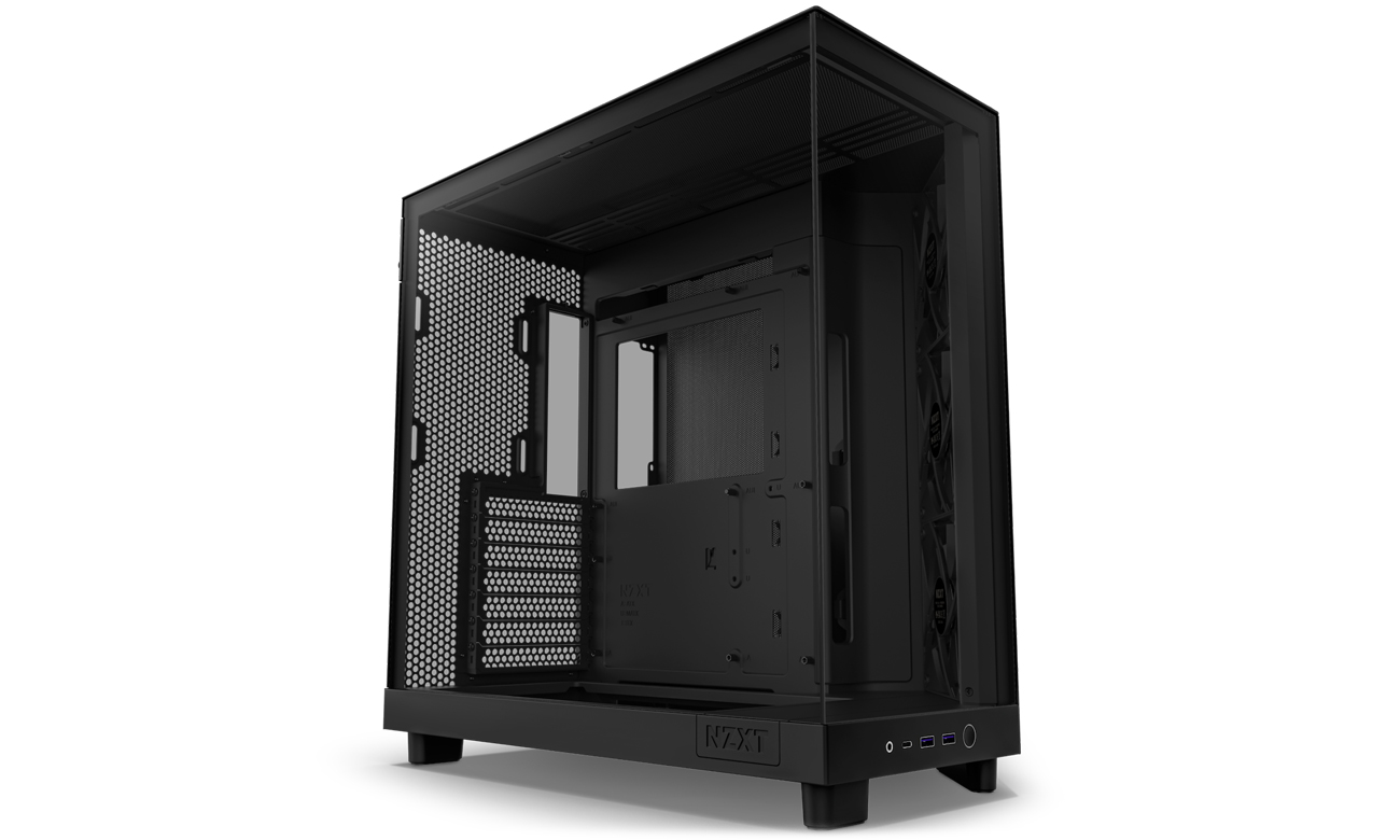 NZXT H6 FLOW Black Gehäuse
