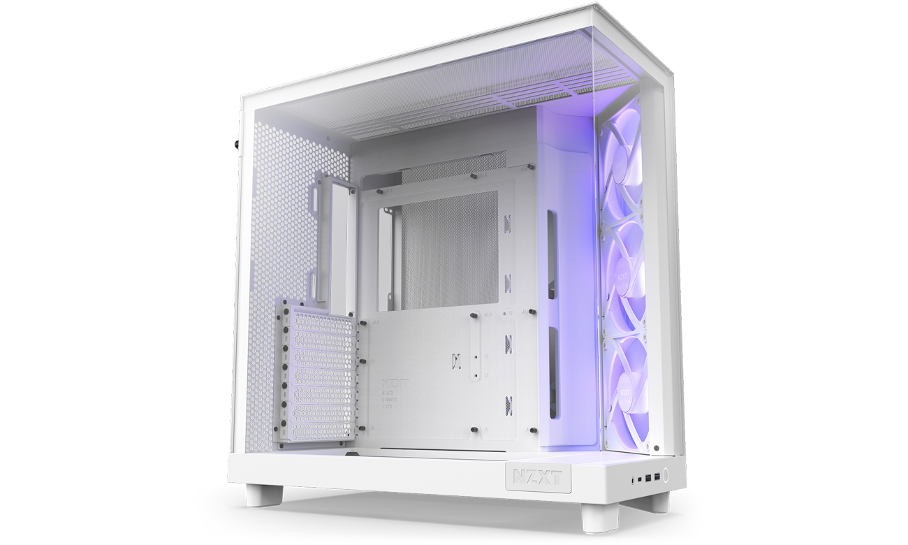 NZXT H6 FLOW RGB White Gehäuse
