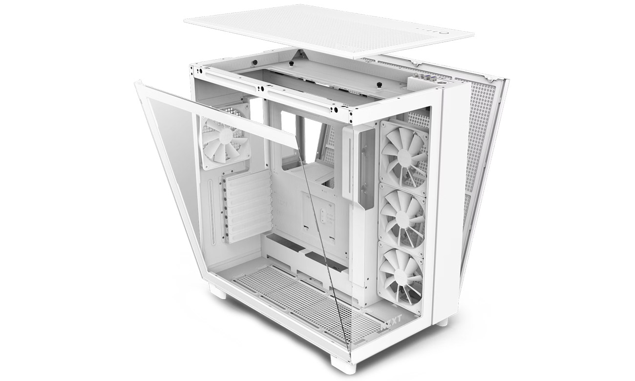 NZXT H9 Flow White