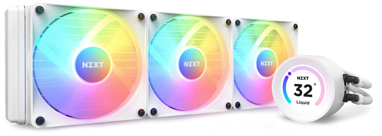 NZXT Kraken Elite 360 RGB Weiß 3x120mm CPU-Kühler