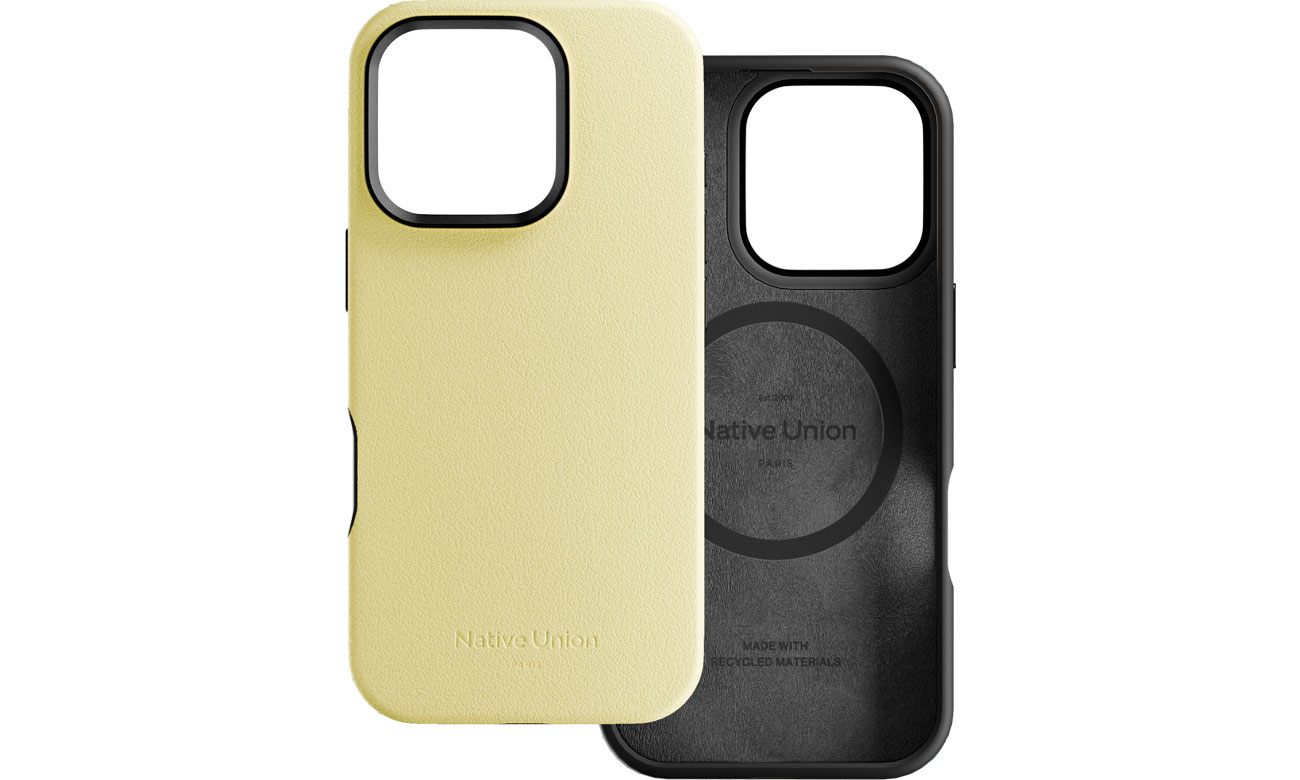 Native Union Active Case für iPhone 16 Pro Max lemon