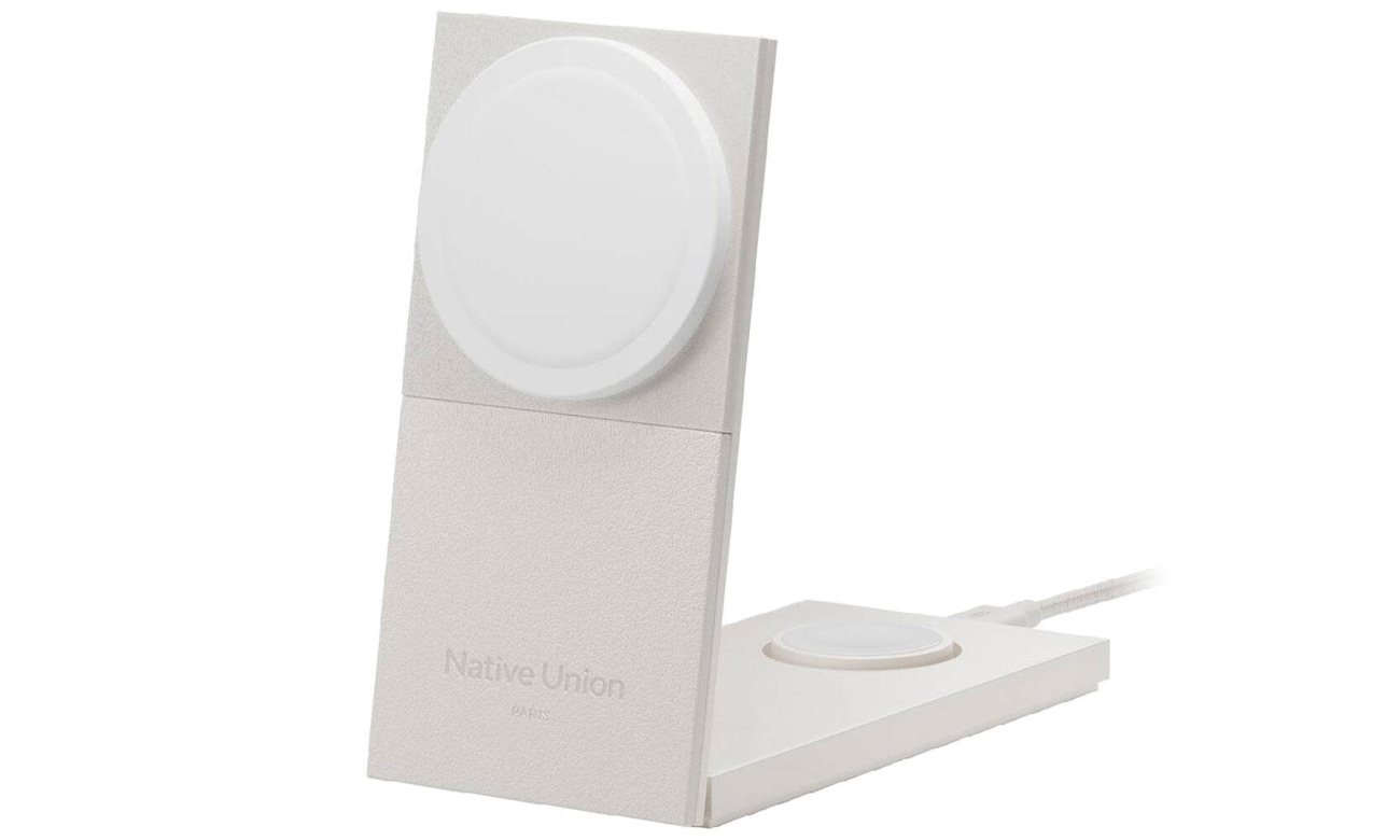 Native Union 3-in-1 Qi2 kabelloses Ladegerät international sandstone