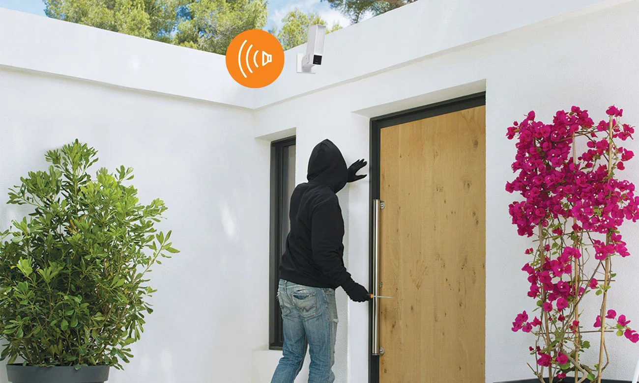 Netatmo Intelligente Außenkamera mit Sirene (Anwesenheit) Weiß