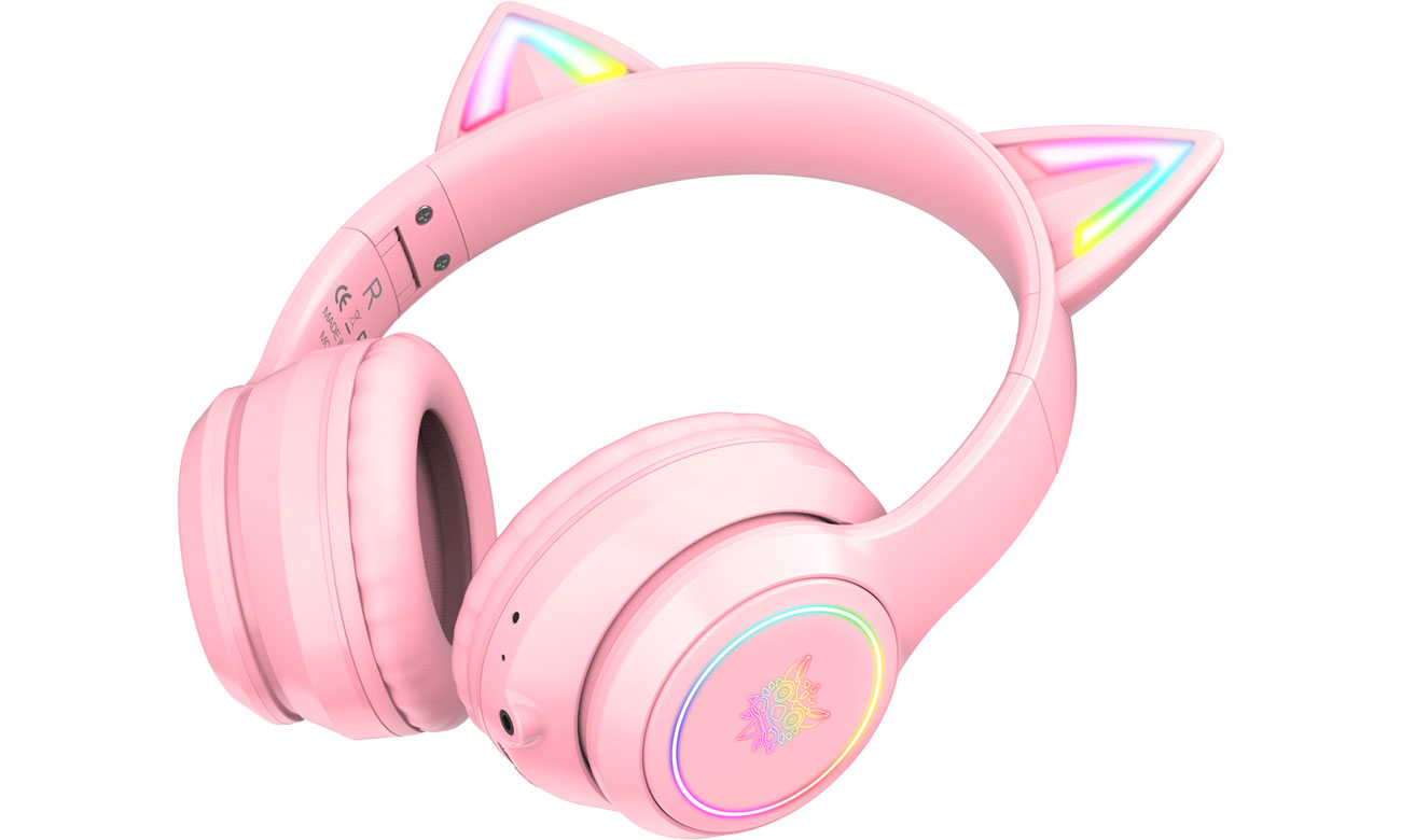 Słuchawki bezprzewodowe Onikuma B90 różowe