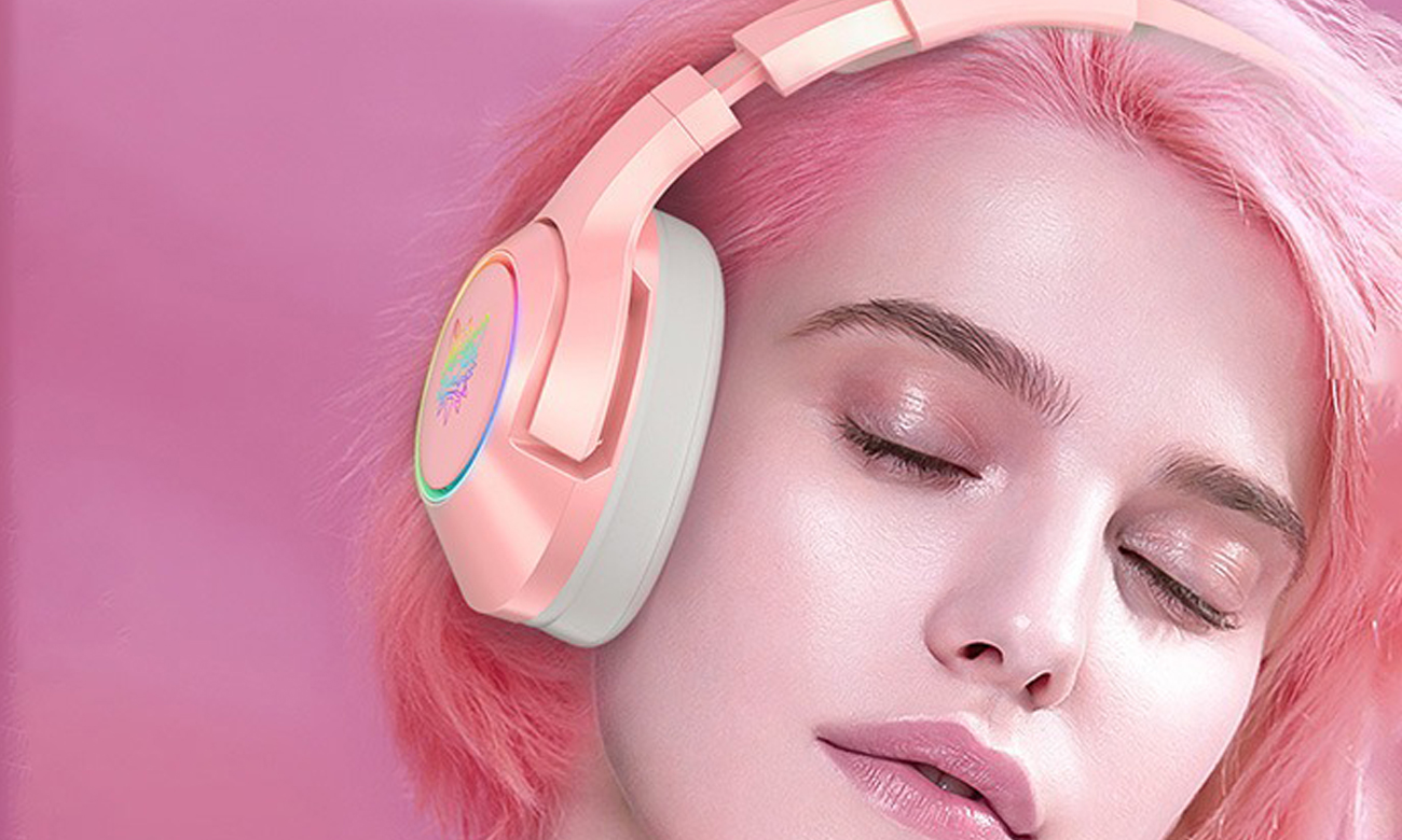 Zestaw słuchawkowy Onikuma K9 Różowy 7.1 - Wygoda użytkowania