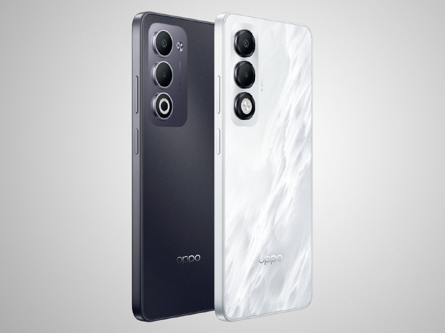 OPPO A5m Rückseite und Objektive