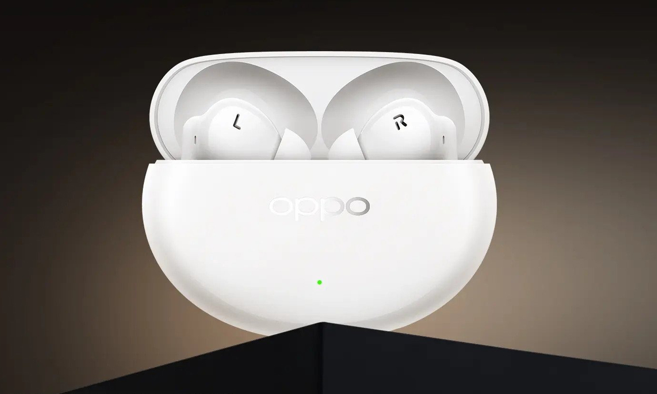 OPPO Enco Air4 Pro Moonlight White Kabellose Kopfhörer - Grafik