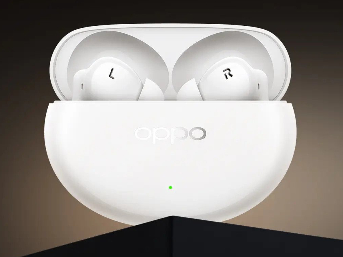 OPPO Enco Air4 Pro Moonlight White Kabellose Kopfhörer - Grafik