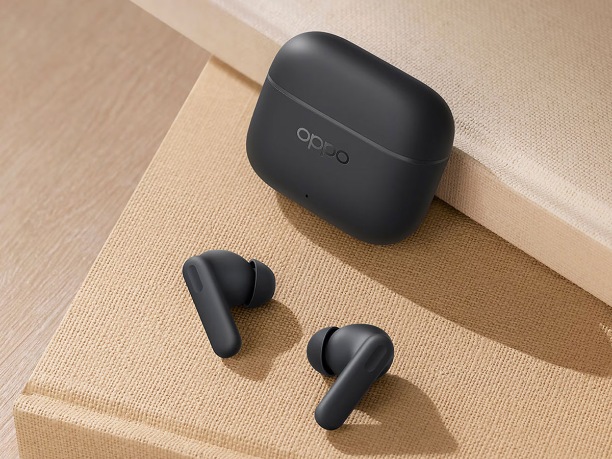 Drahtlose Kopfhörer OPPO Enco Buds3 Pro Schwarz - Lifestyle-Grafik