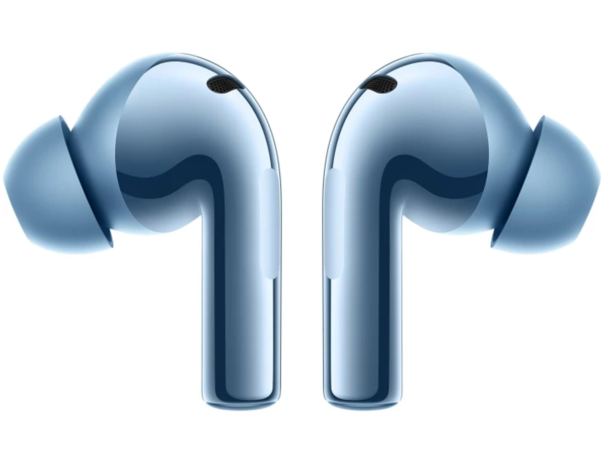 Kabellose Kopfhörer OPPO Enco X3i Electric Blue - Ansicht des linken und rechten Kopfhörers