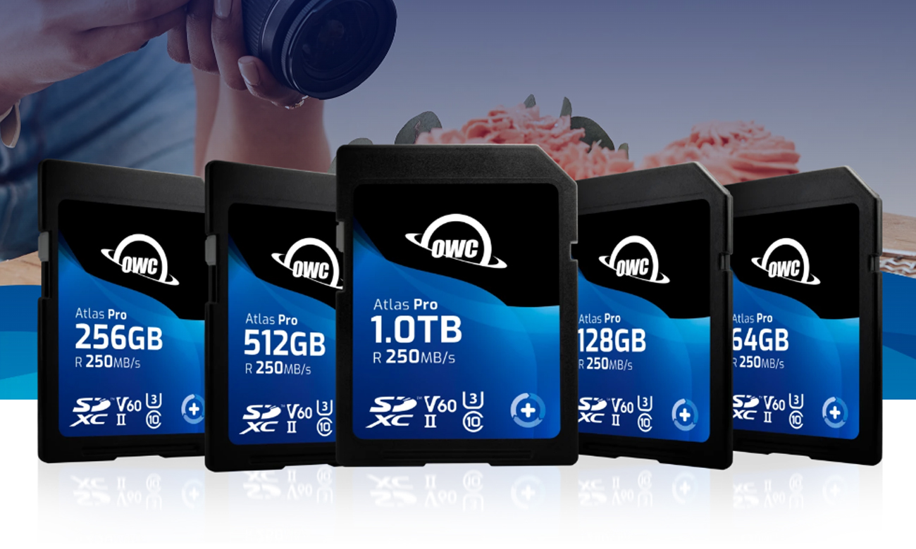 OWC SDXC Atlas Pro SDXC UHS-II (V60) Speicherkarte