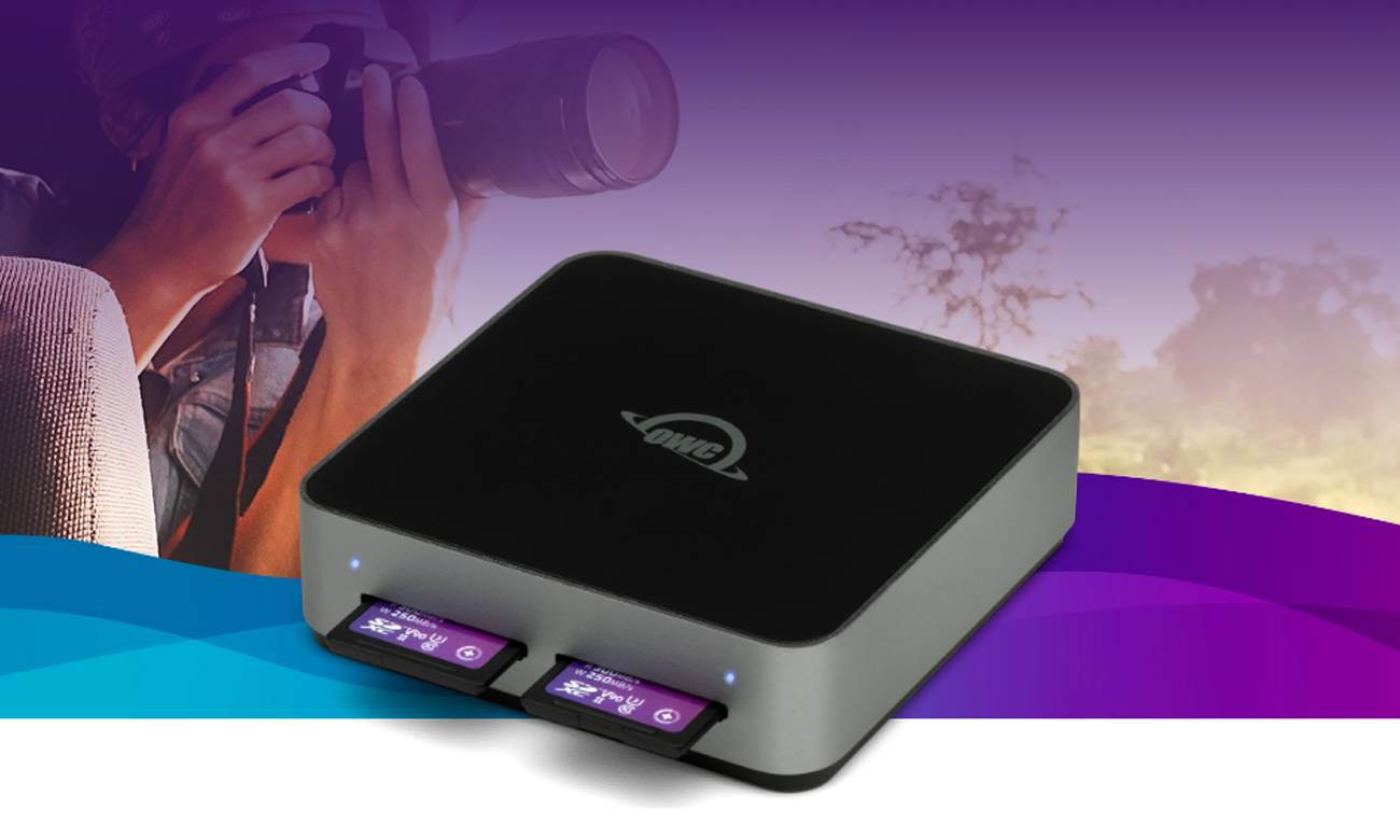 OWC Cardreader Atlas USB-C Dual-Slot SDXC UHS-II