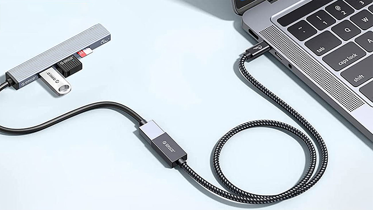 Orico Kabel USB-A (F) - USB-C (M) CAF31-10-BK-BP