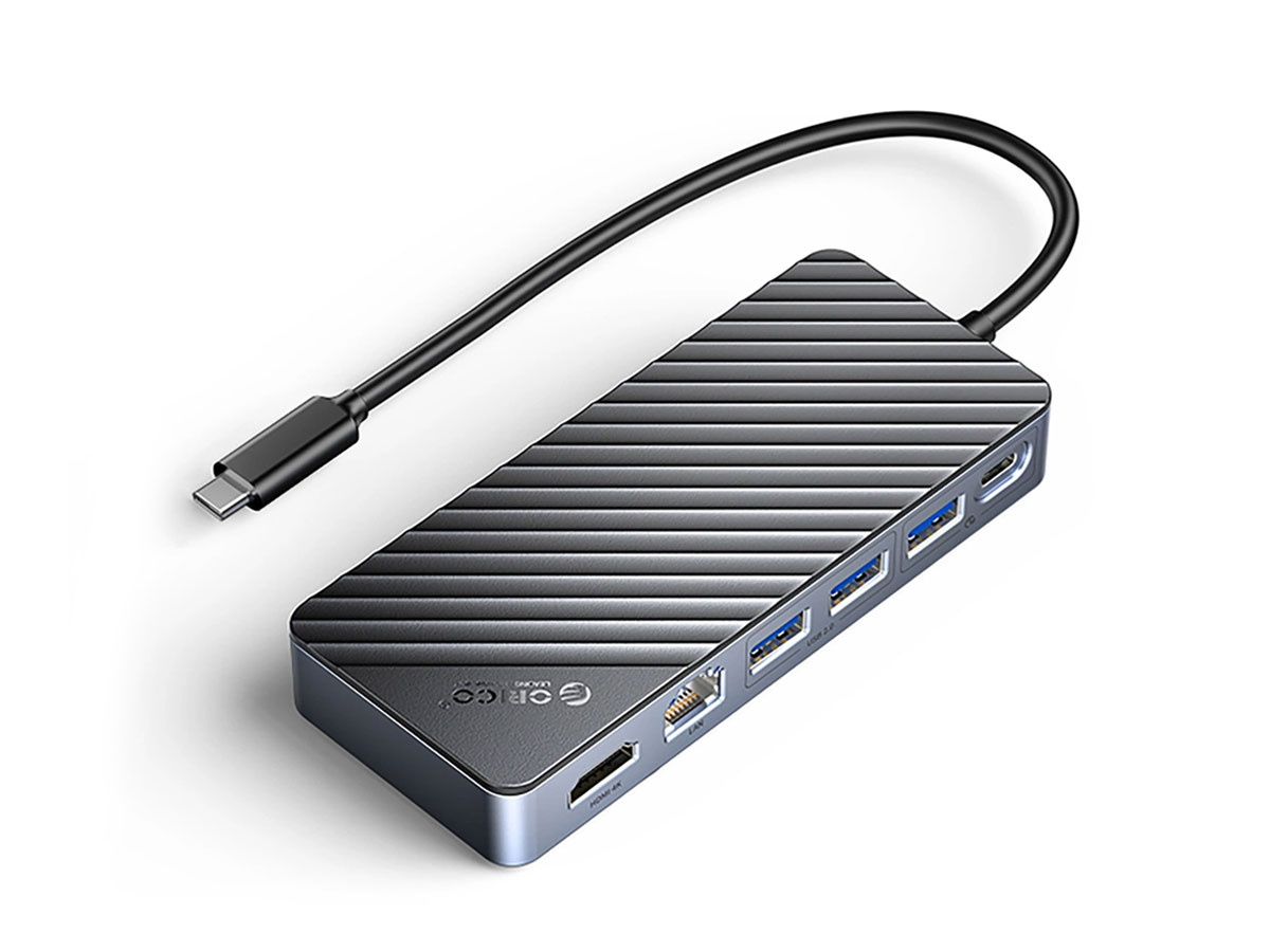 Orico OM28PR-G2 USB-C - M.2, USB-A 3.2, USB-C 3.2, USB-A 2.0, HDMI
