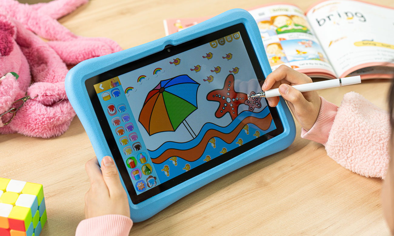 OUKITEL OT6 Kids Tablet und Stift