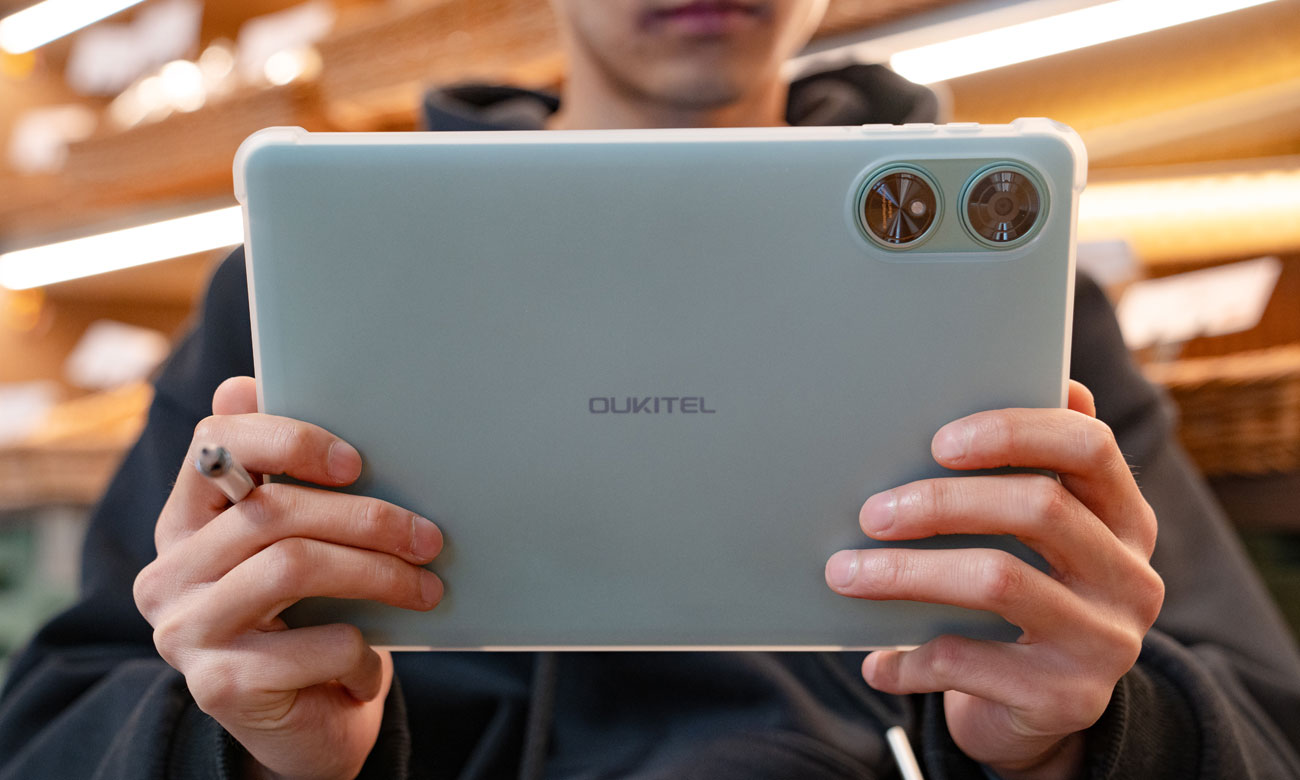 Tablet OUKITEL OT6 Gehäuse und Kameras