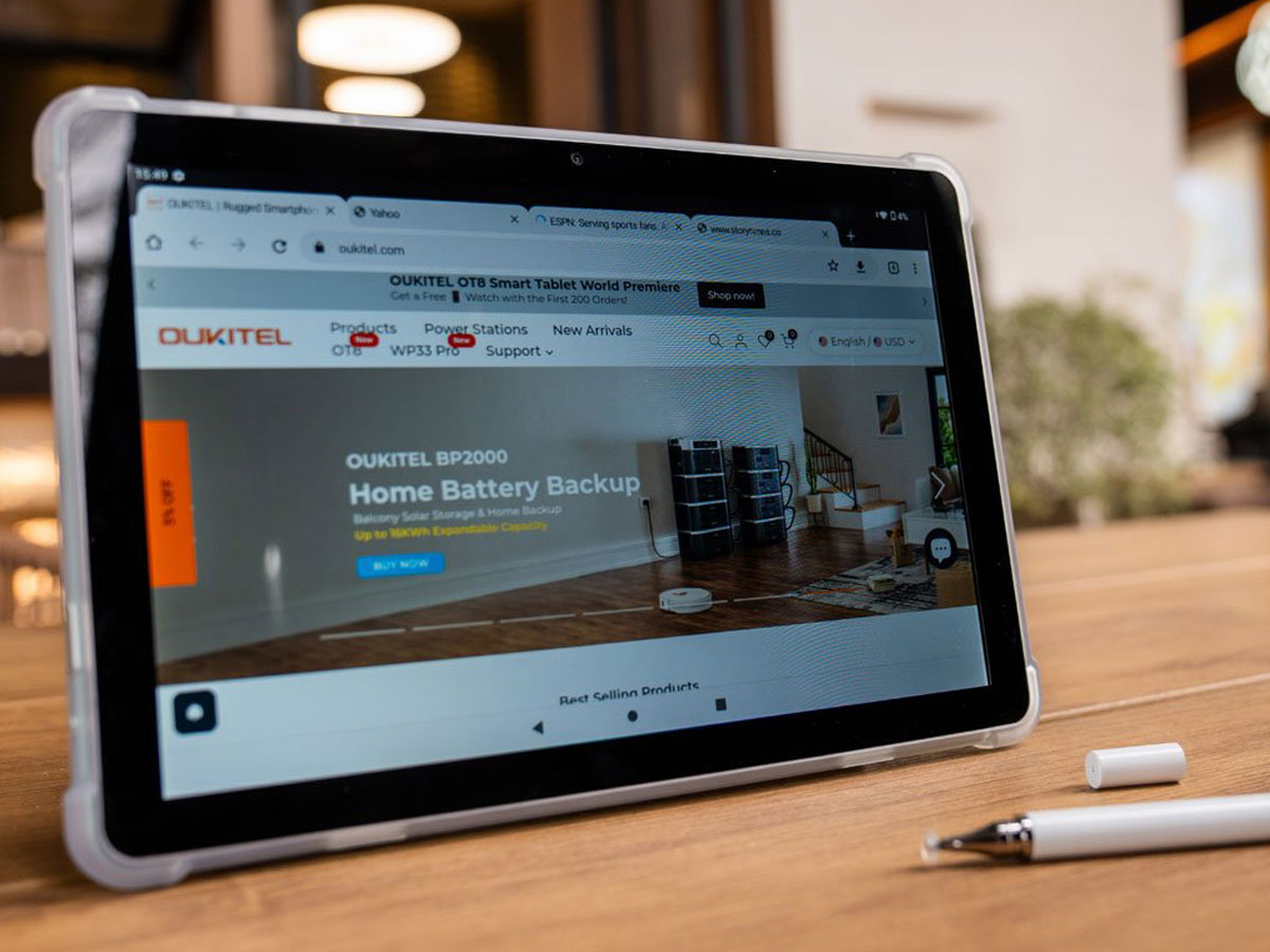 OUKITEL OT6 Bildschirm