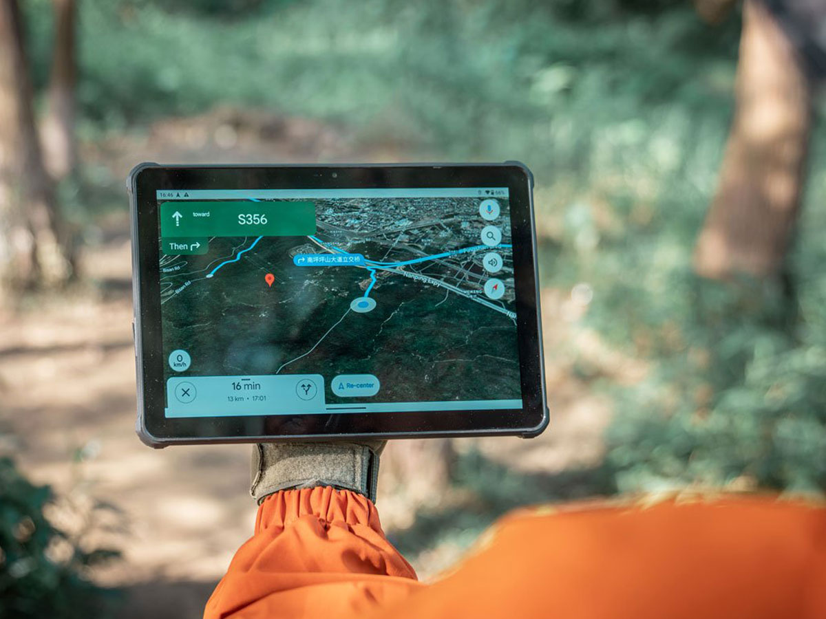 OUKITEL RT7 5G Navigation