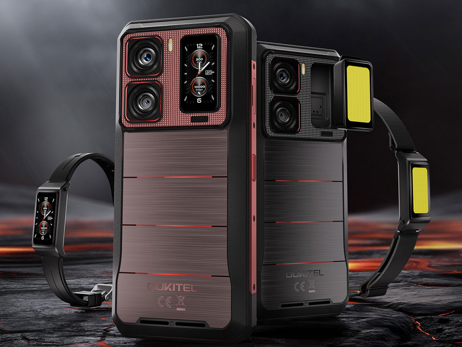 Oukitel WP300 Display und Zubehör