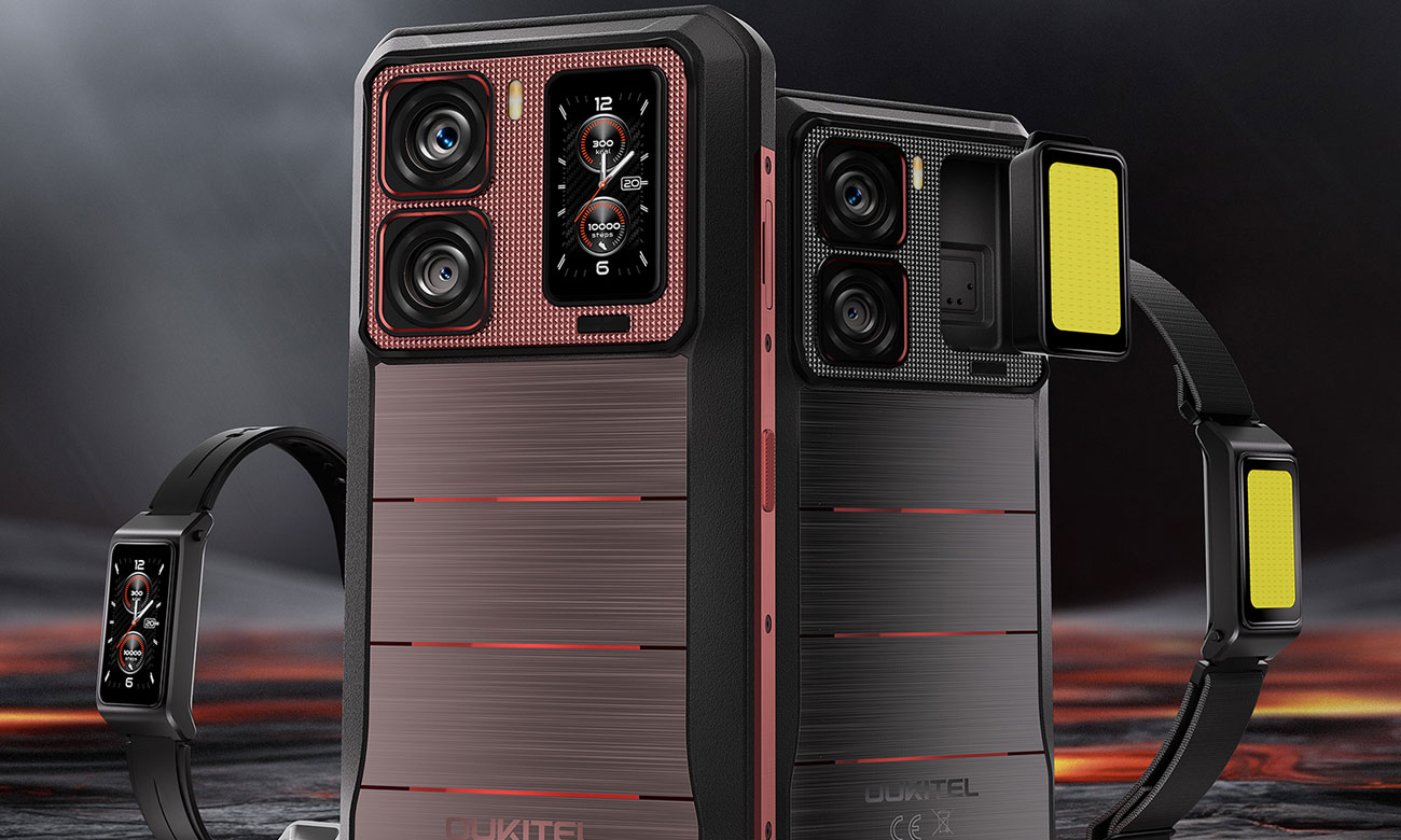 Oukitel WP300 Display und Zubehör