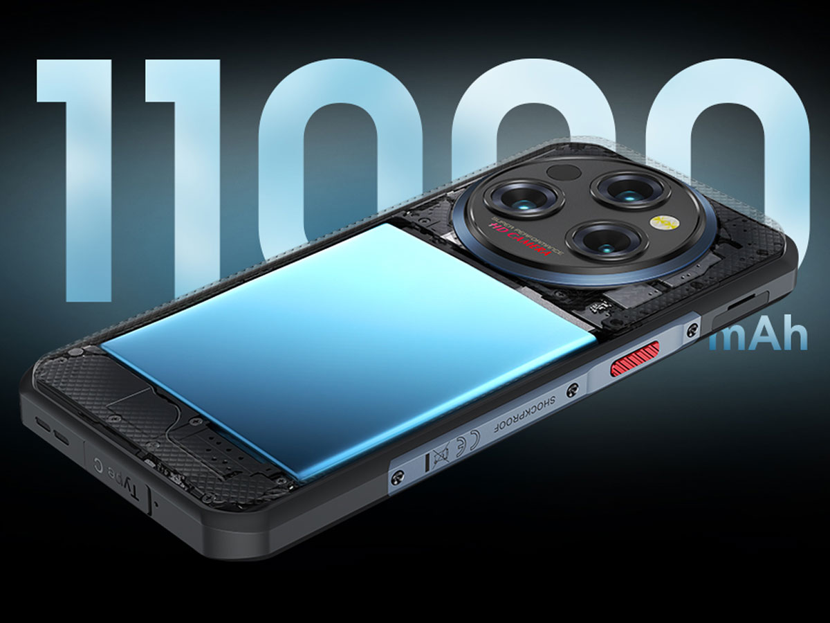 OUKITEL WP35 Pro 5G pojemna bateria