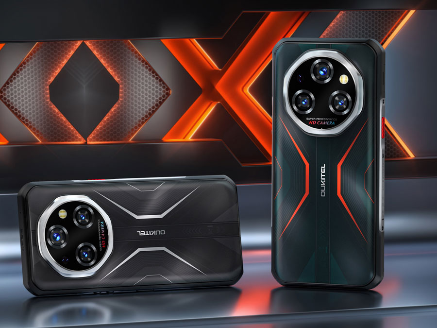 OUKITEL WP55 5G schwarz und orange