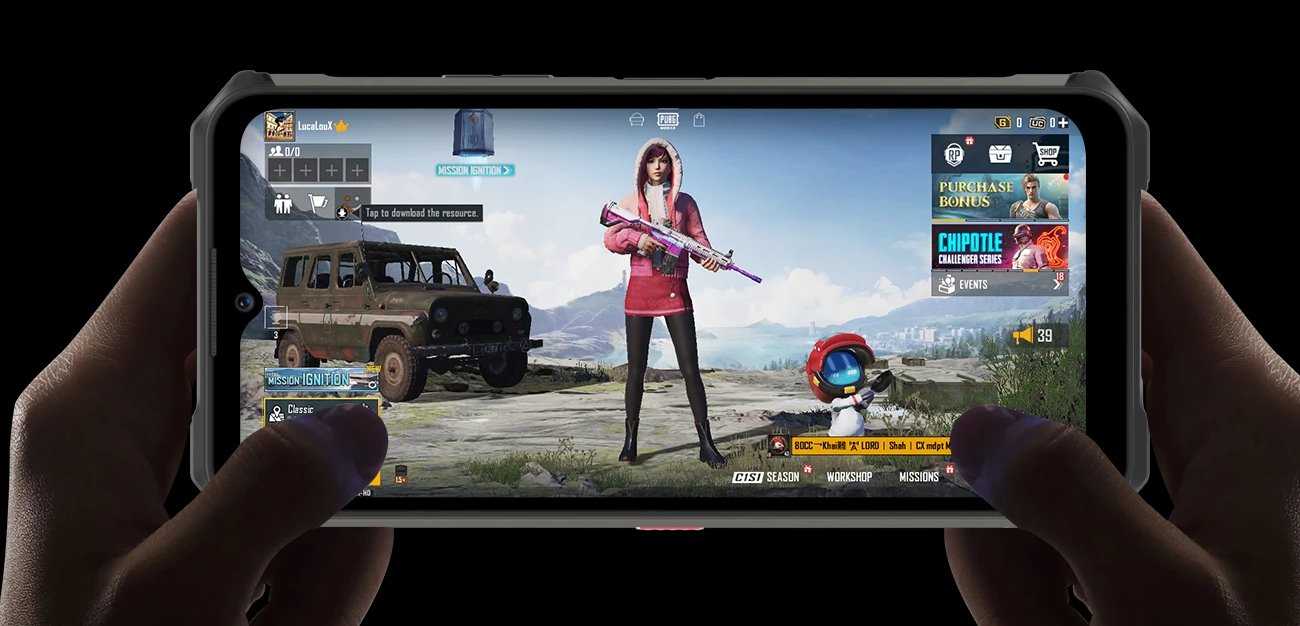 OUKITEL WP13 NFC schwarz