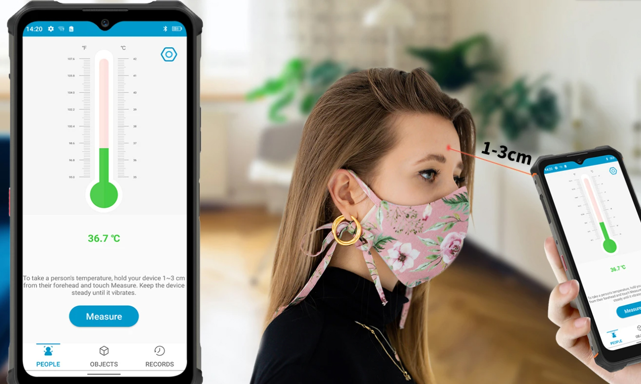 OUKITEL WP13 NFC schwarz