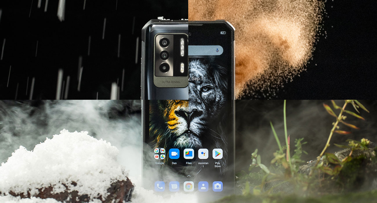 OUKITEL WP17 schwarzes Smartphone