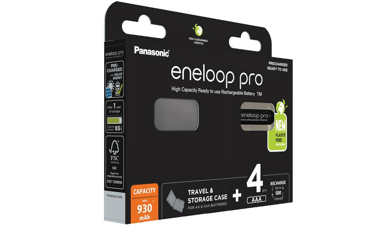Panasonic ENELOOP PRO AAA 930mAh 4 Stk + Box