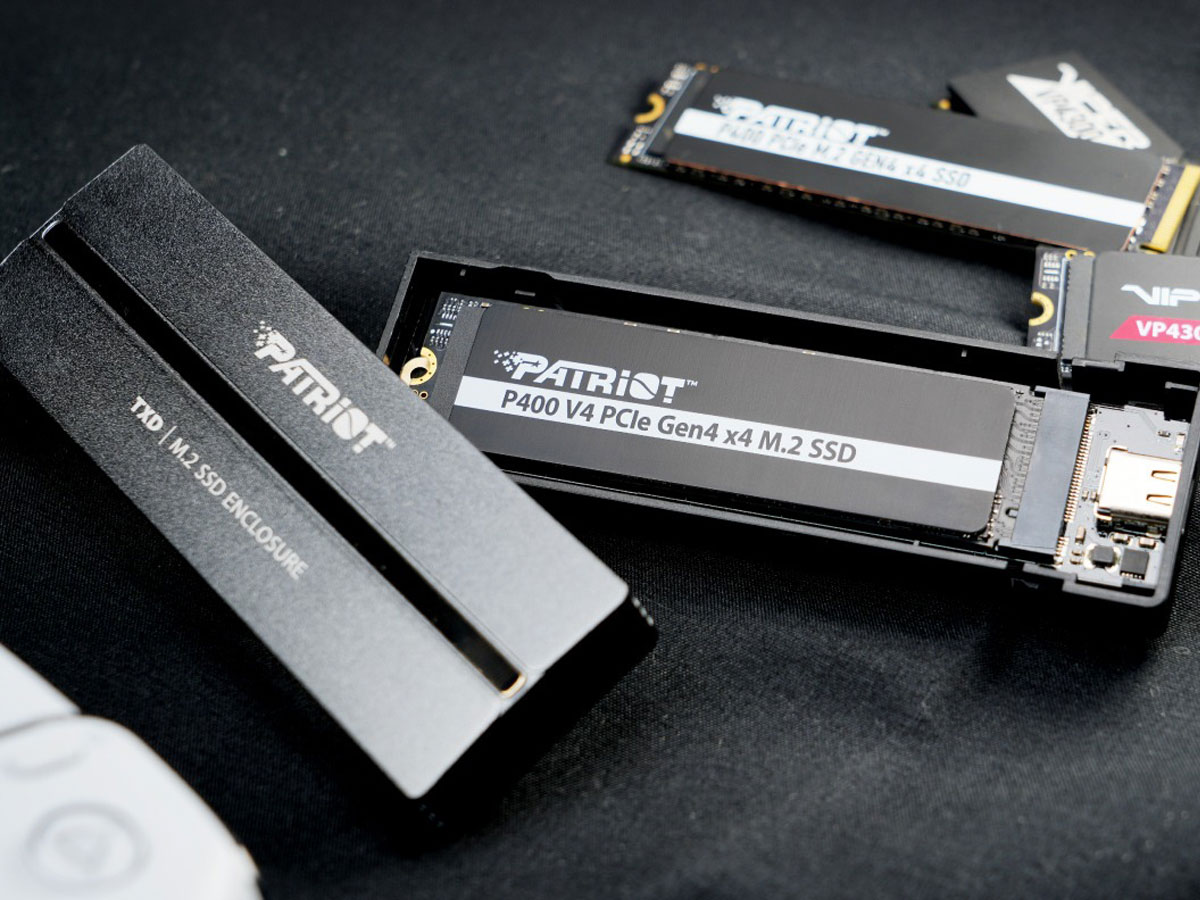 SSD-Festplatte Patriot P400 V4 - Lifestyle