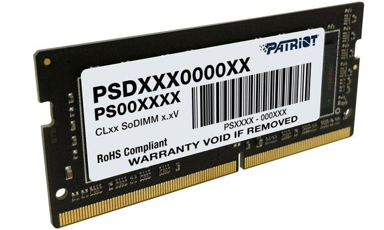 Patriot Signature 3200MHz CL22 32GB DDR4 SODIMM RAM