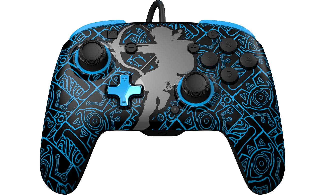 PDP Rematch Zelda Sheikah Shoot Glow kabelgebundenes Pad für Nintendo Switch