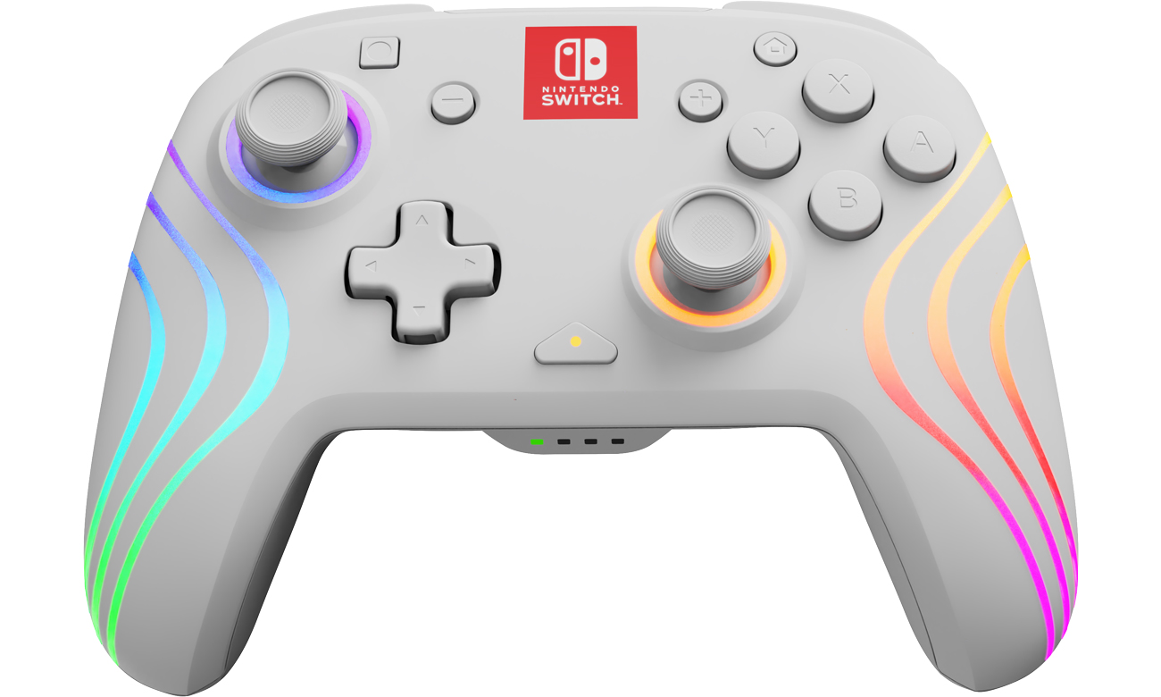 PDP Afterglow Wave kabelloses Pad für Nintendo Switch Weiß