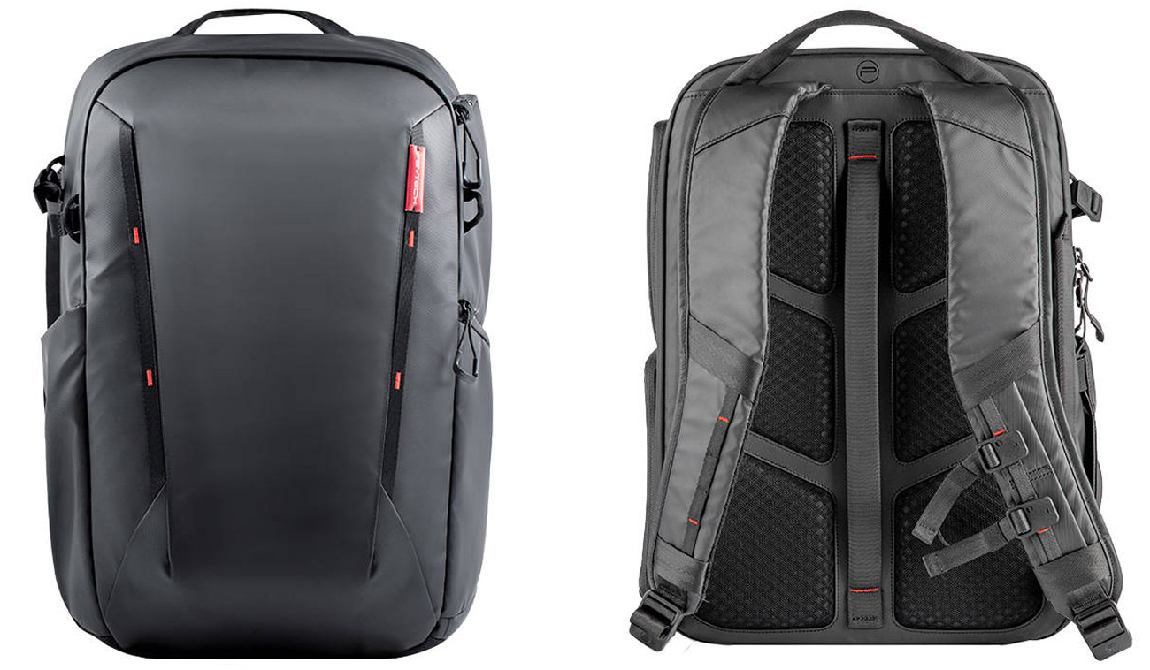 Plecak fotograficzny PGYTECH OneMo Lite 22L Czarny - Widok od przodu i od tyłu